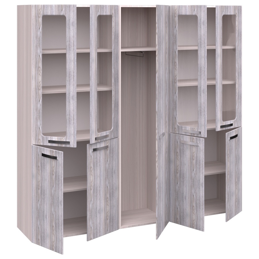 Кабинет "Идеал" (8 позиций) в МДФ3