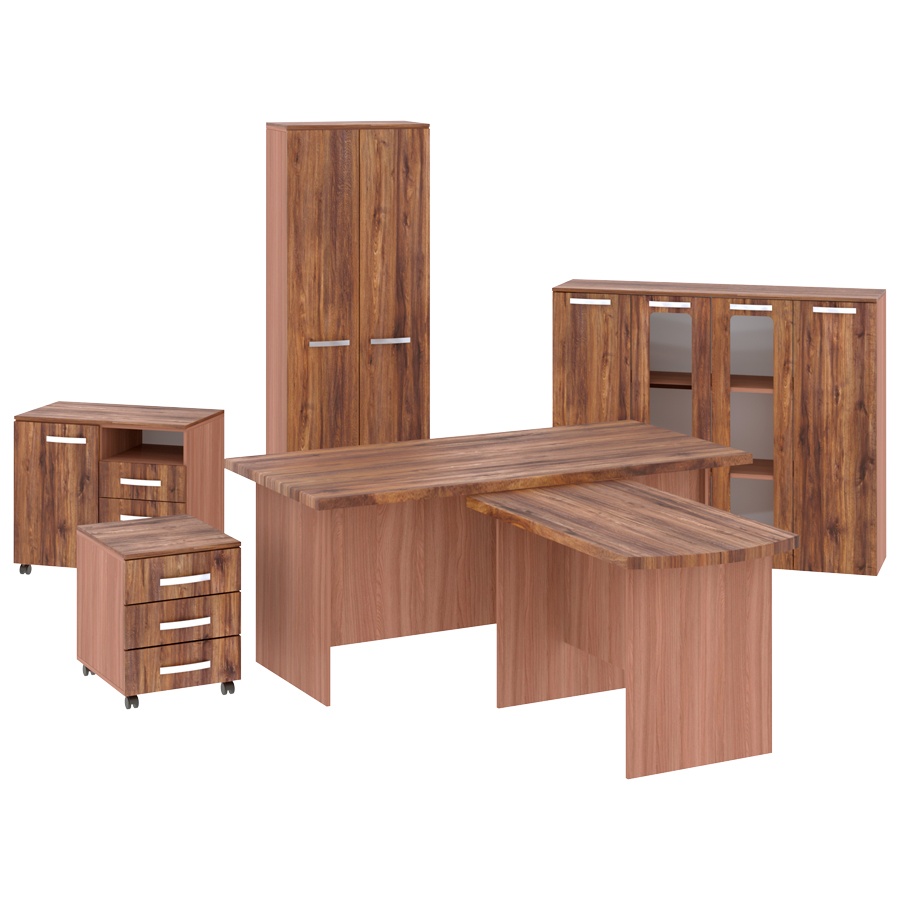 Кабинет "Атлант" (6 позиций) в МДФ