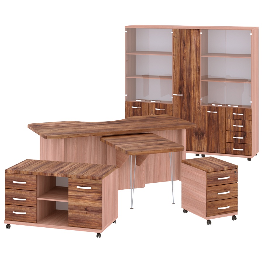 Кабинет "Адриан" (7 позиций) в МДФ