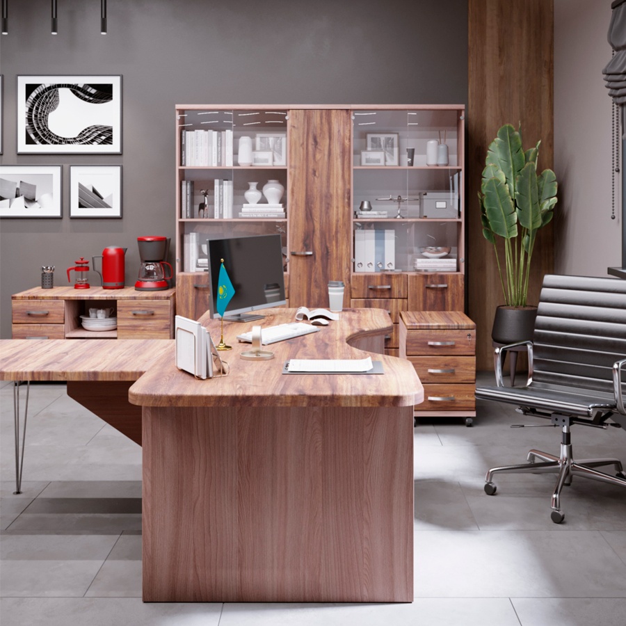 Кабинет "Адриан" (7 позиций) в МДФ0