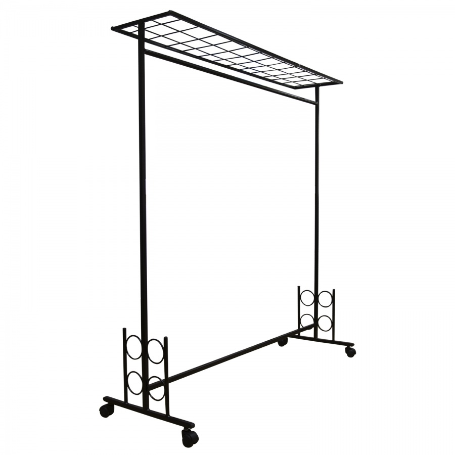 Вешалка гардеробная с полкой для головных уборов "Монти"