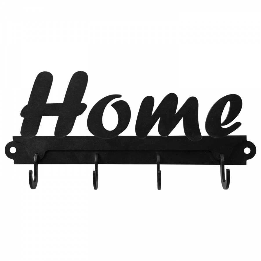 Ключница металлическая, настенная "Home №2"
