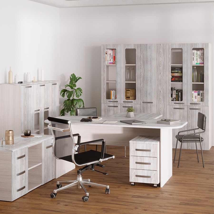 Кабинет "Идеал" (8 позиций) в МДФ0