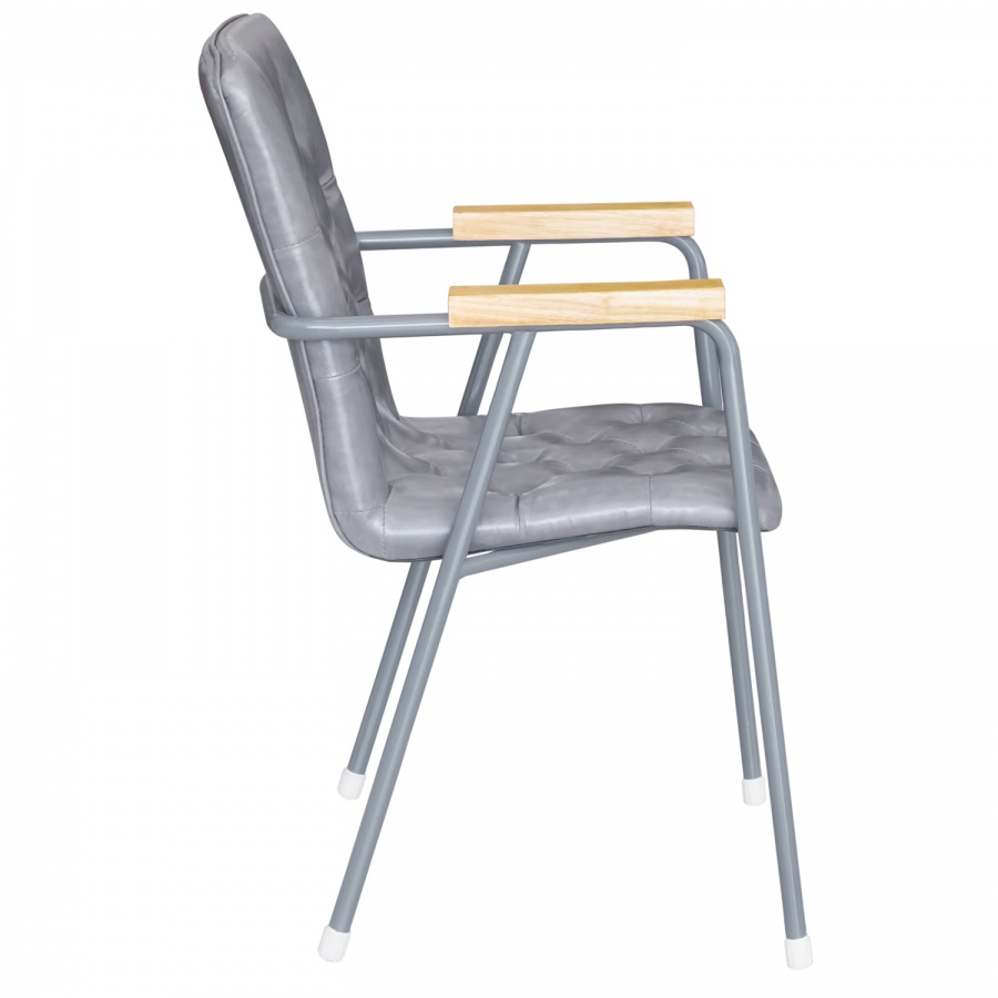 Стул "Нино" с деревянными накладками0