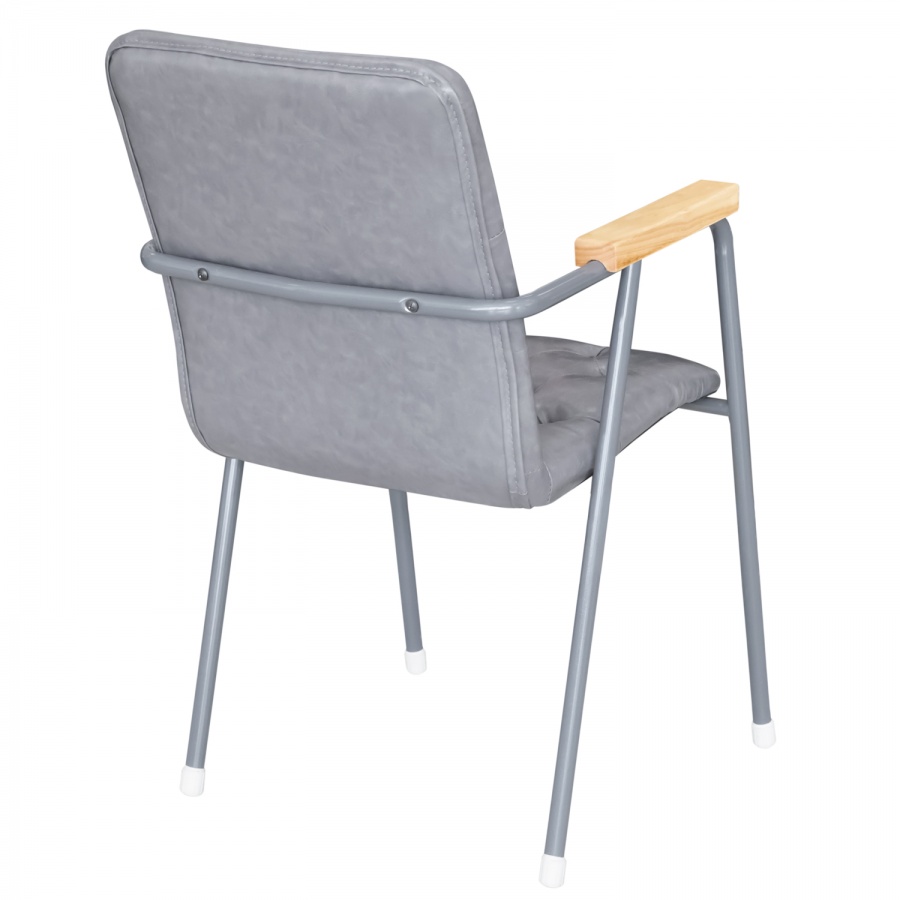 Стул "Нино" с деревянными накладками1