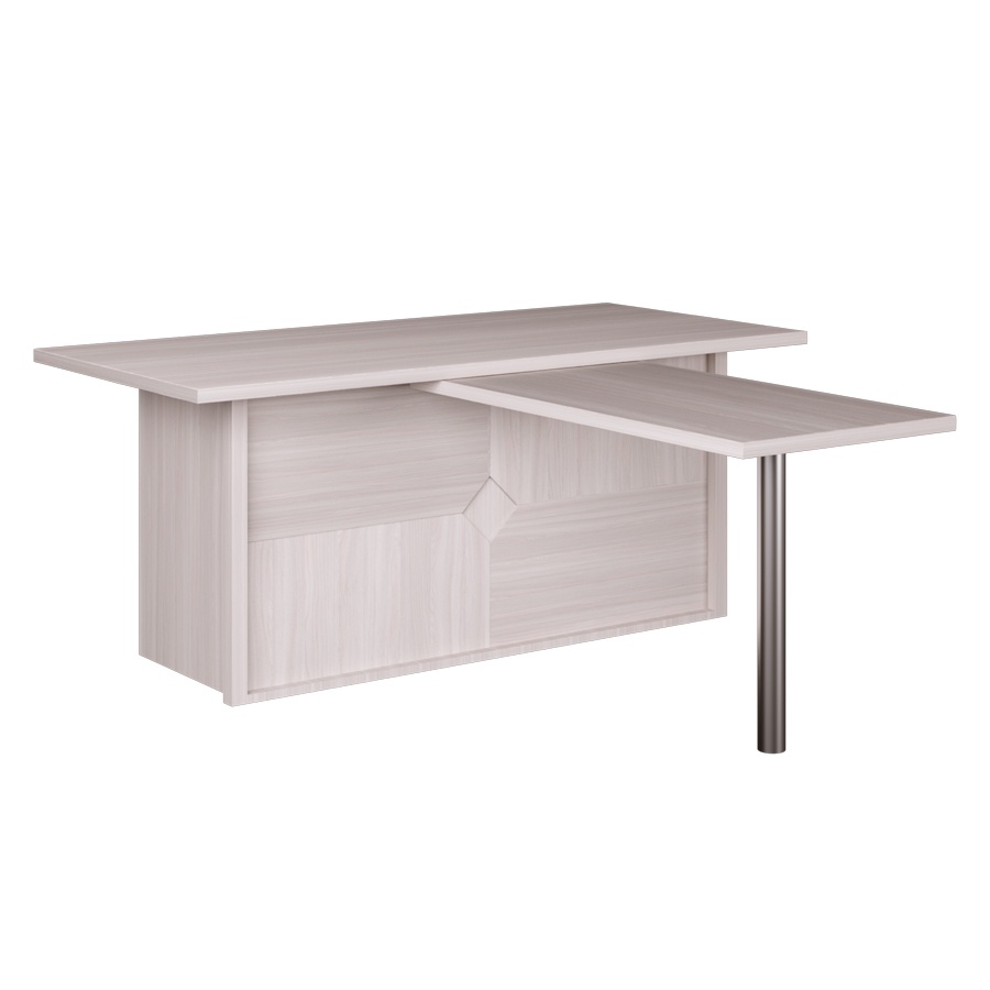 Стол руководителя со столом-приставкой "Квадро"