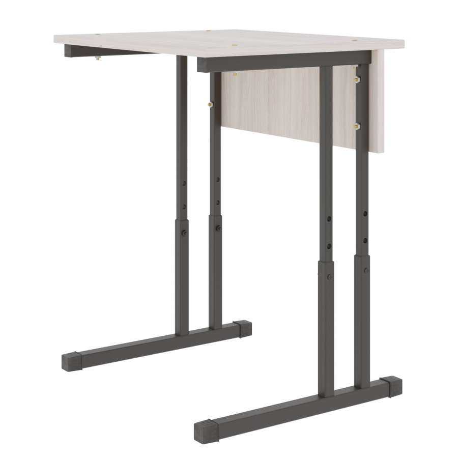 Парта школьная 1-местная (регулируемая высота)2