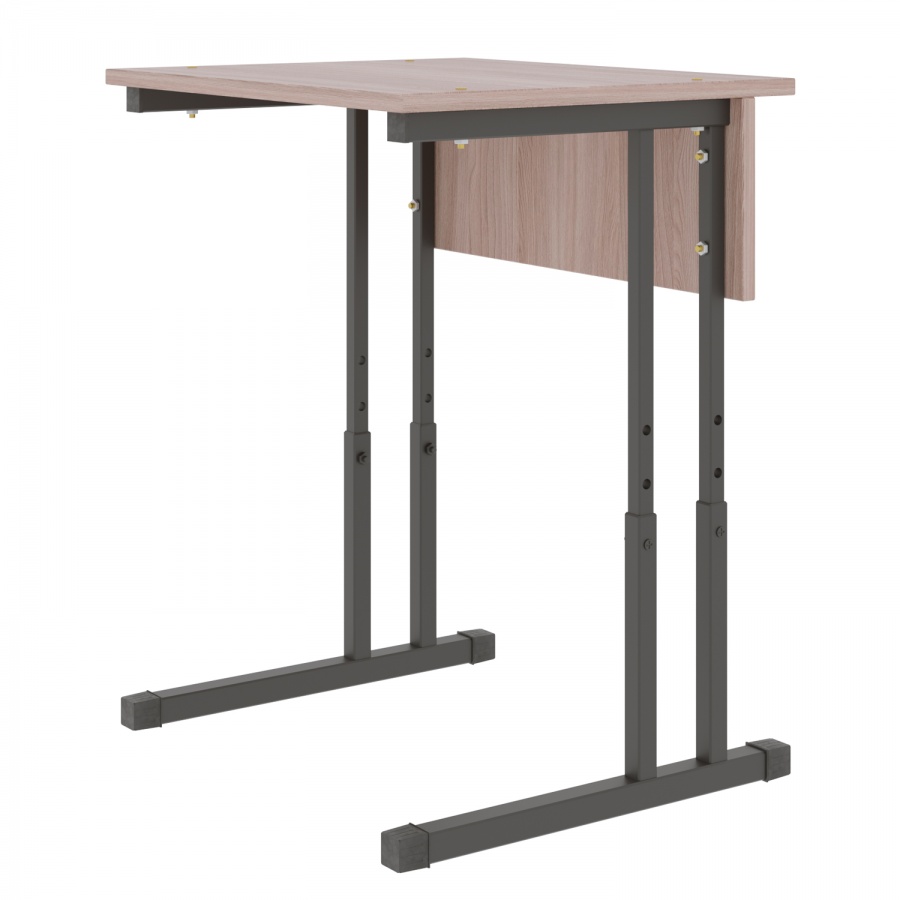 Парта школьная 1-местная (регулируемая высота)0