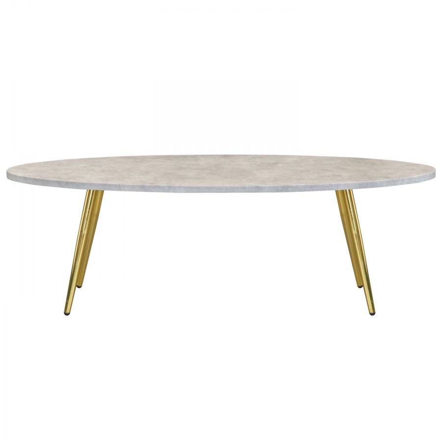 Стол журнальный "Марсель" с ножками металл DS-A1502 (толщина столешница на выбор)0